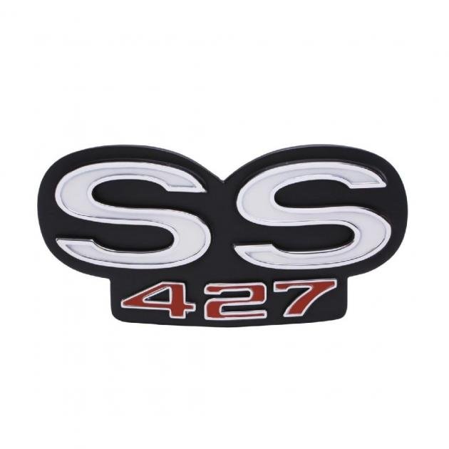 Trim Parts 69 Camaro Grille Emblem, SS 427, Standard, Each 6767