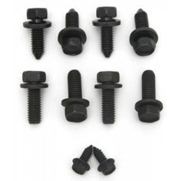 Redline Restomotive 1970-1973 Chevrolet Camaro Bumper Bracket Bolt Kit, Front, Rally Sport (RS)