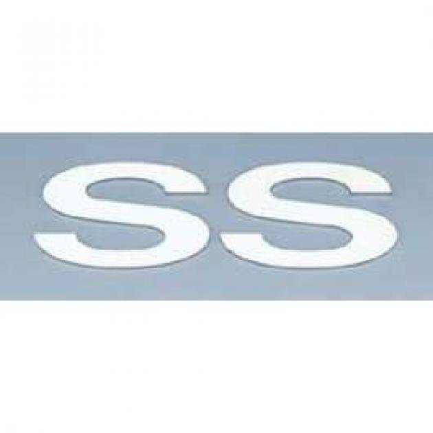 Camaro Grille, Fender Or Rear Panel Emblem, Super Sport, Stainless Steel