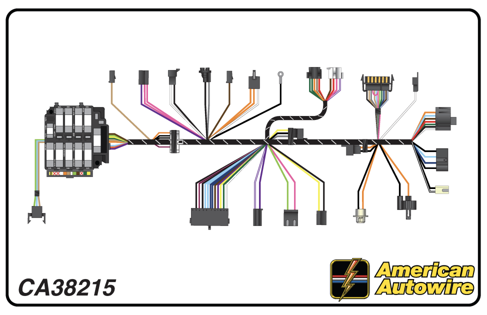 American Autowire 1973 Chevrolet Camaro Dash Harness CA38215