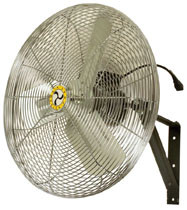 Airmaster 71572 Wall/Ceiling Air Non-Oscillating Circulating Fan, 24 in