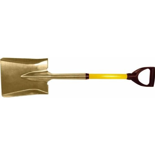 Non-Spark D Handle Shovel W/Fiberglass Handle