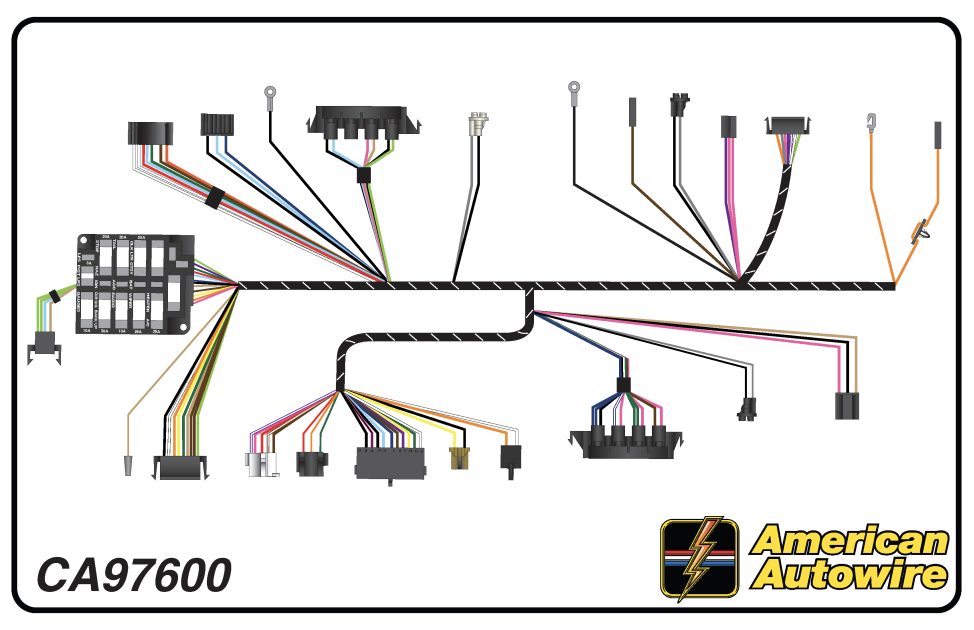 American Autowire 1969 Chevrolet Camaro Dash Harness CA97600