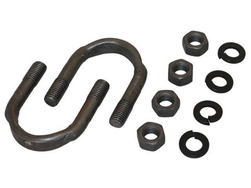 Redline Restomotive 1964-1970 GM Car Differential Pinion Flange U-Bolts & Mounting Hardware