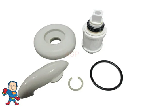 1″ CMP Waterfall Control Valve Internal Repair Kit – Cap, Handle, Plunger Assembly with O-Rings