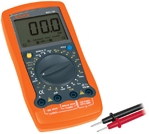 Industrial Multimeter, Large Screen