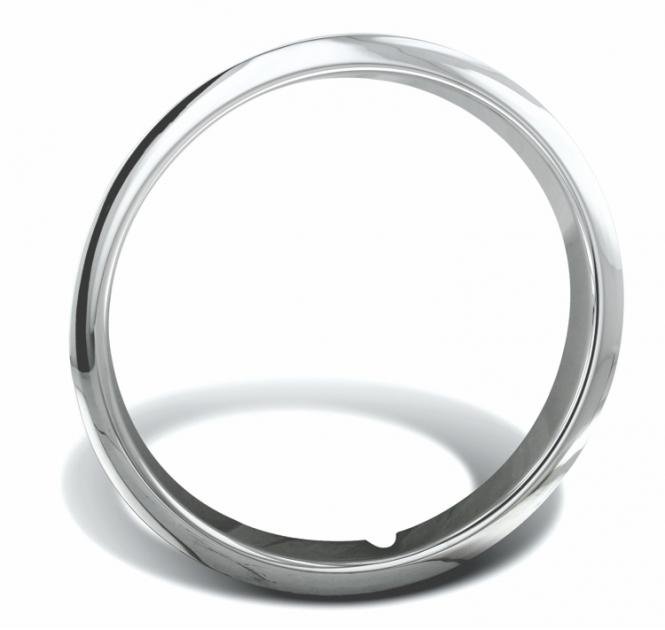 Redline Restomotive Trim Rings,15 X 7 GM Cars with 5 Spoke Steel Wheels, Set of 4