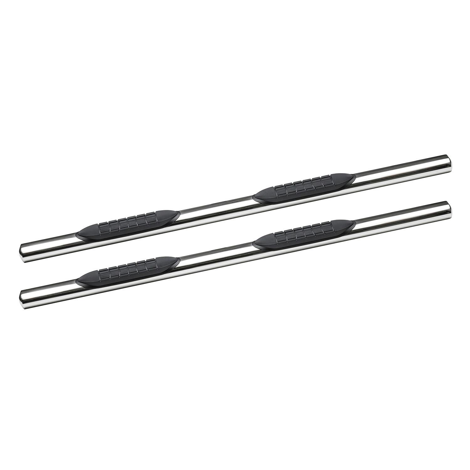 Iconic Accessories 118-0132 4Oval Side-Step Nerf Bars (180° Straight, Polished)