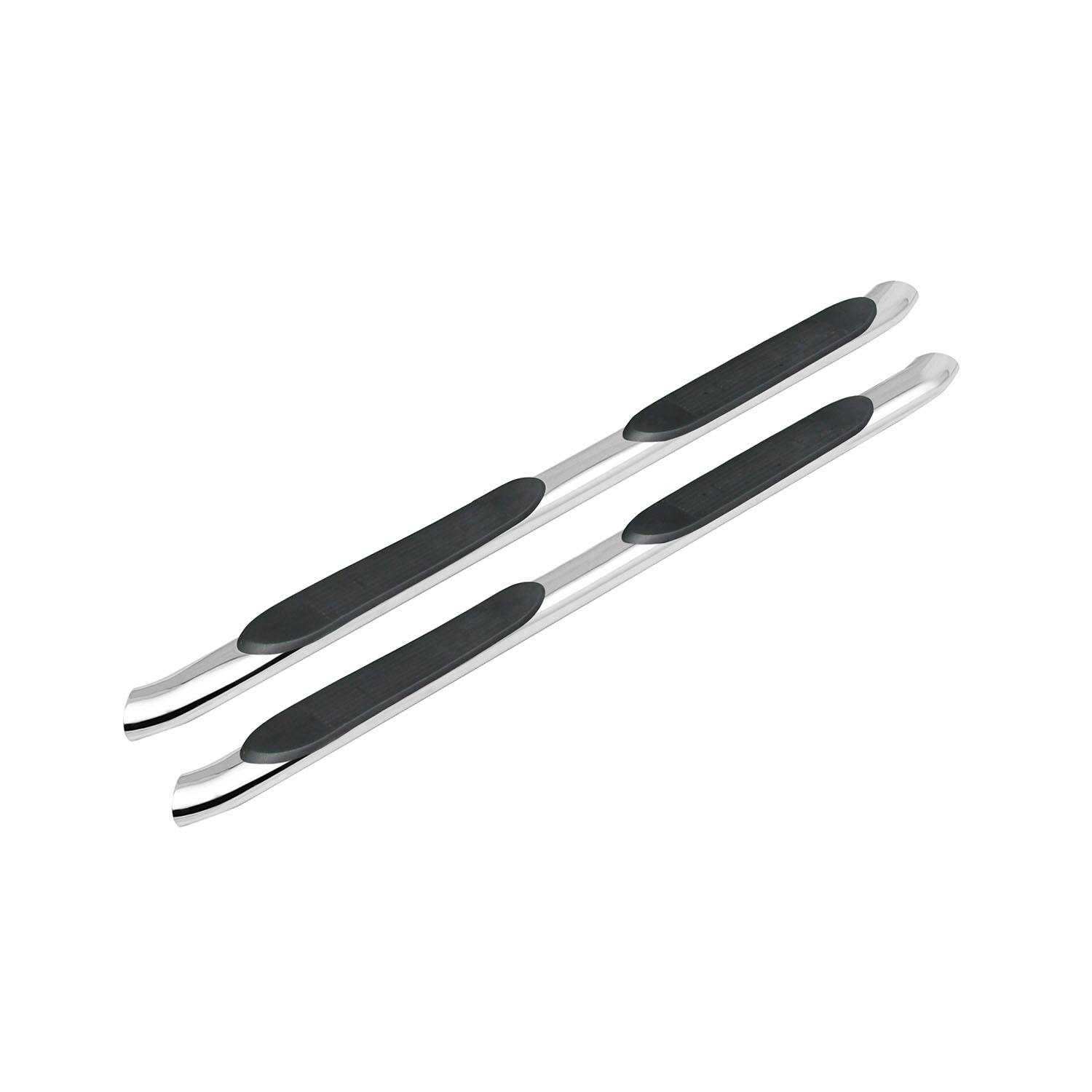 Iconic Accessories 124-0104 4Oval Side-Step Nerf Bars (30° Bend, Polished)