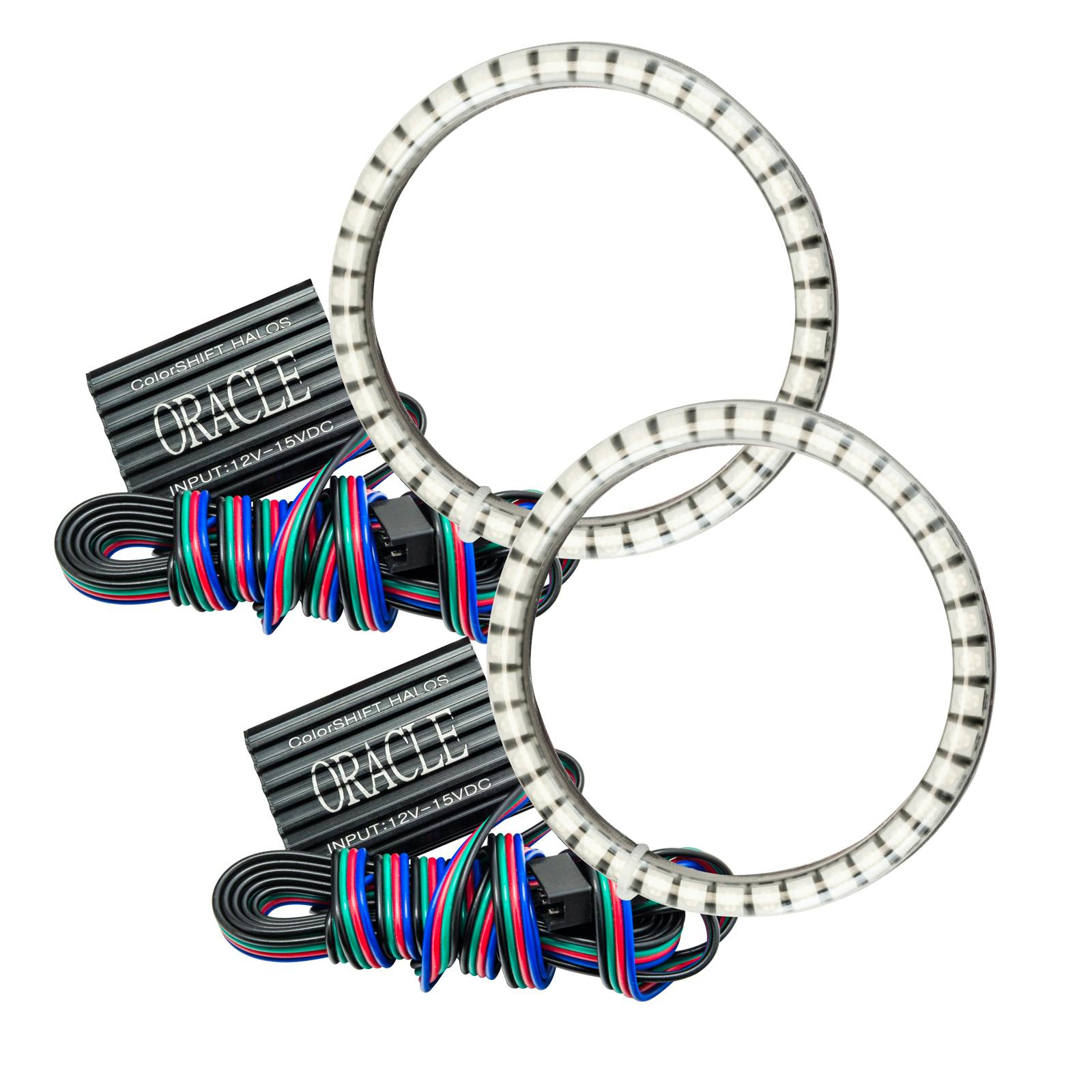 Oracle Lighting 1243-333 2007-2018 Jeep Wrangler JK SMD Fog Kit - CS - w/No Ctrl