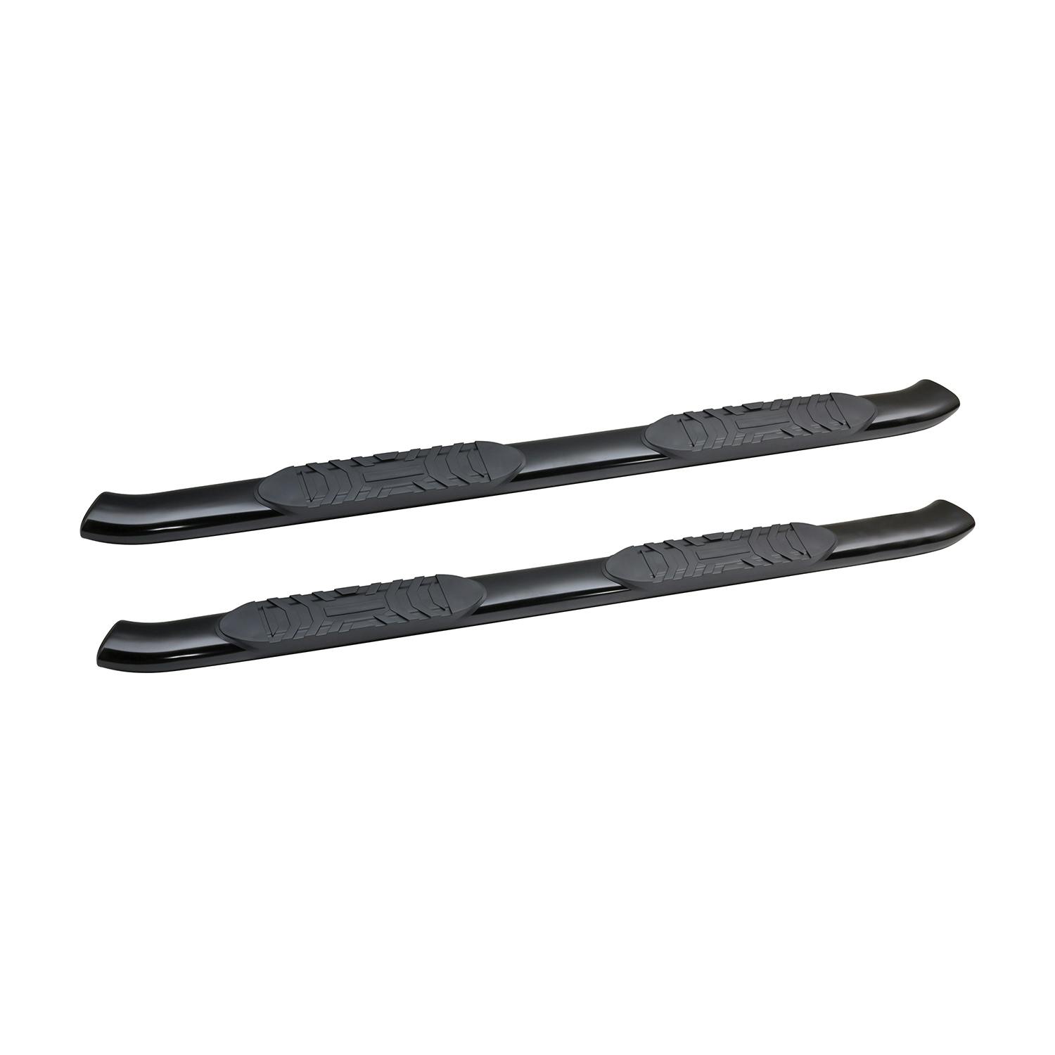 Iconic Accessories 125-5772 5Oval Side-Step Nerf Bars (30° Bend, Black Powder Coated)