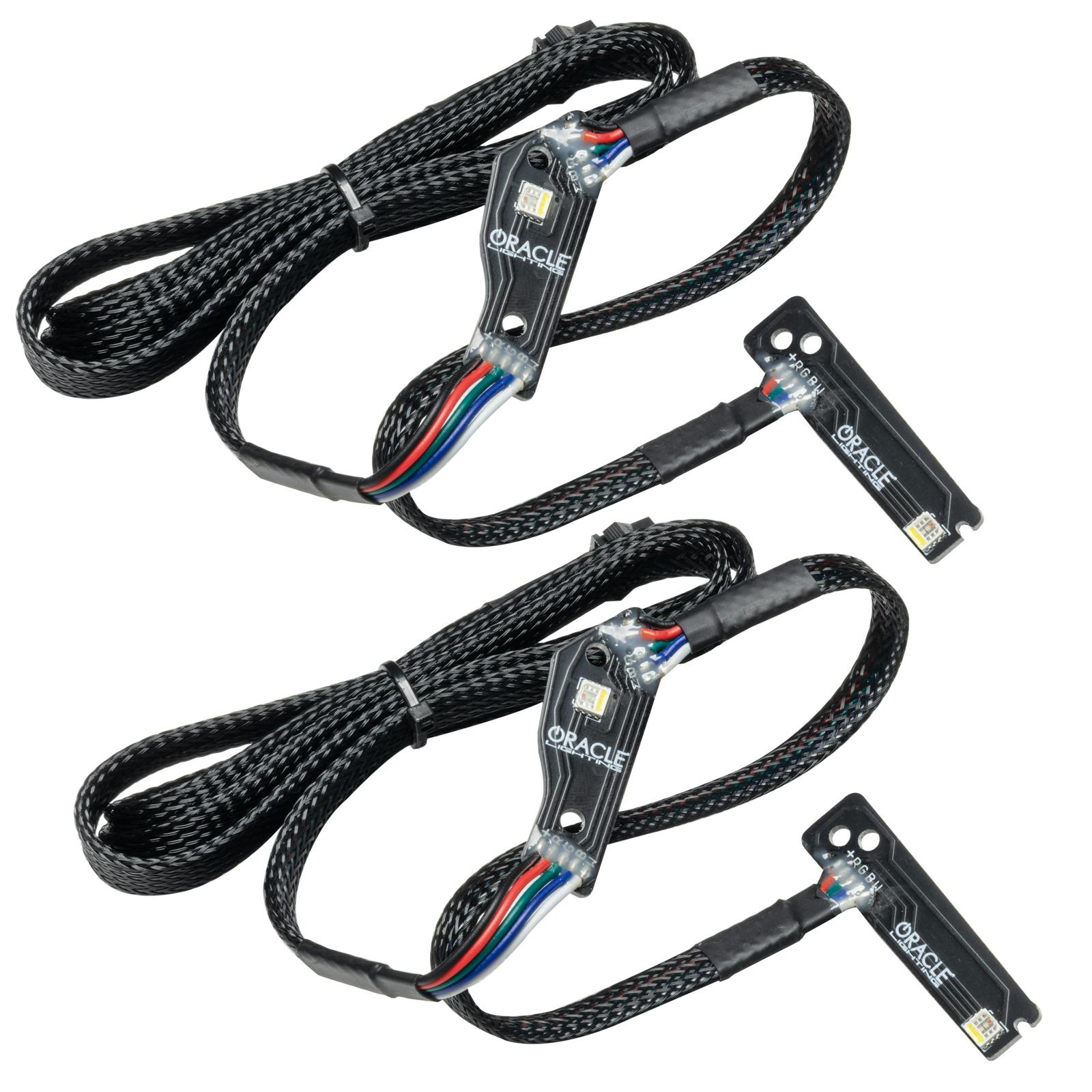 Oracle Lighting 1283-334 2015-2024 Nissan GT-R CS RGB+W "Lightning Bolt" HL DRL Kit