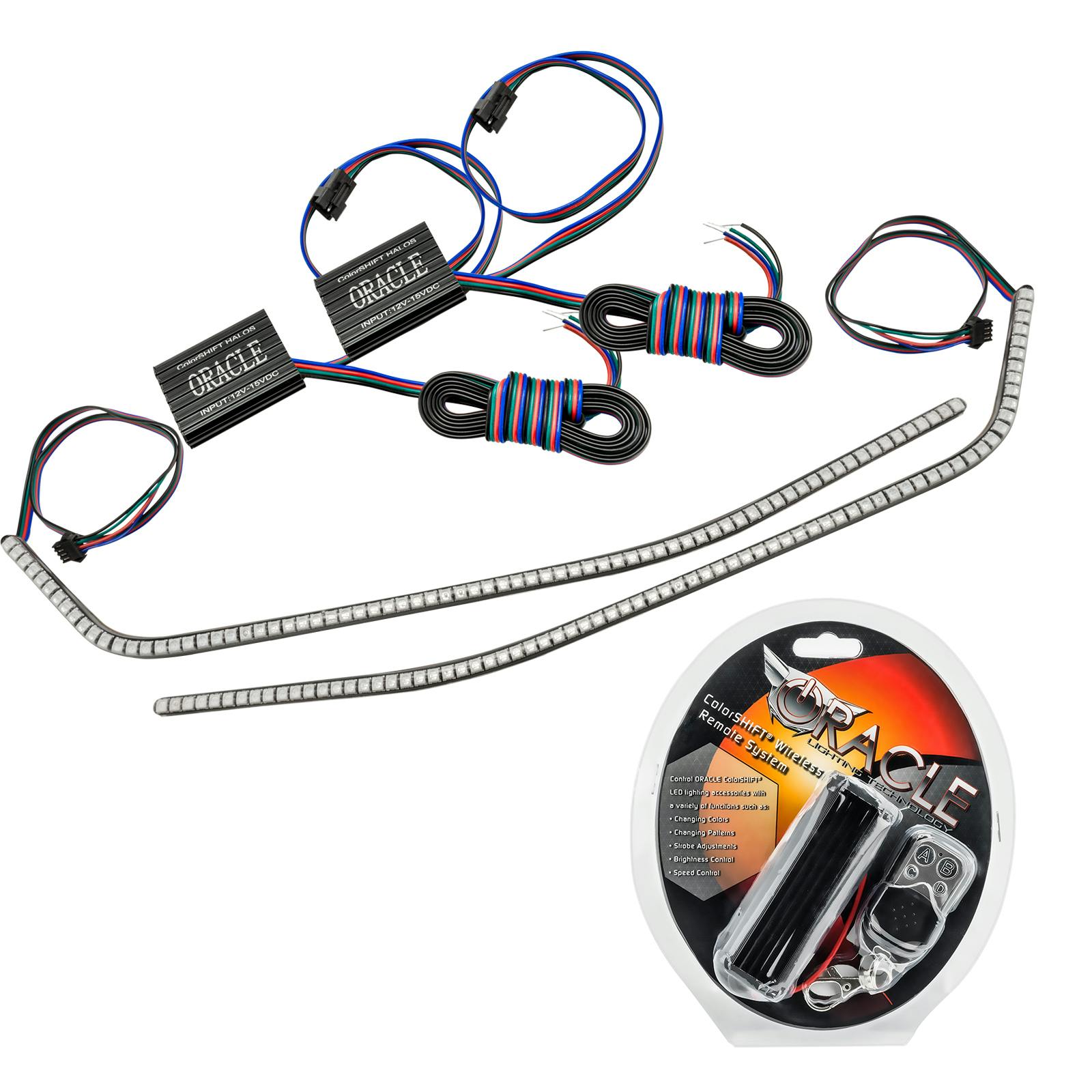 Oracle Lighting 1297-330 2016-2021 Chevrolet Camaro ColorSHIFT Surface Mount DRL Modules
