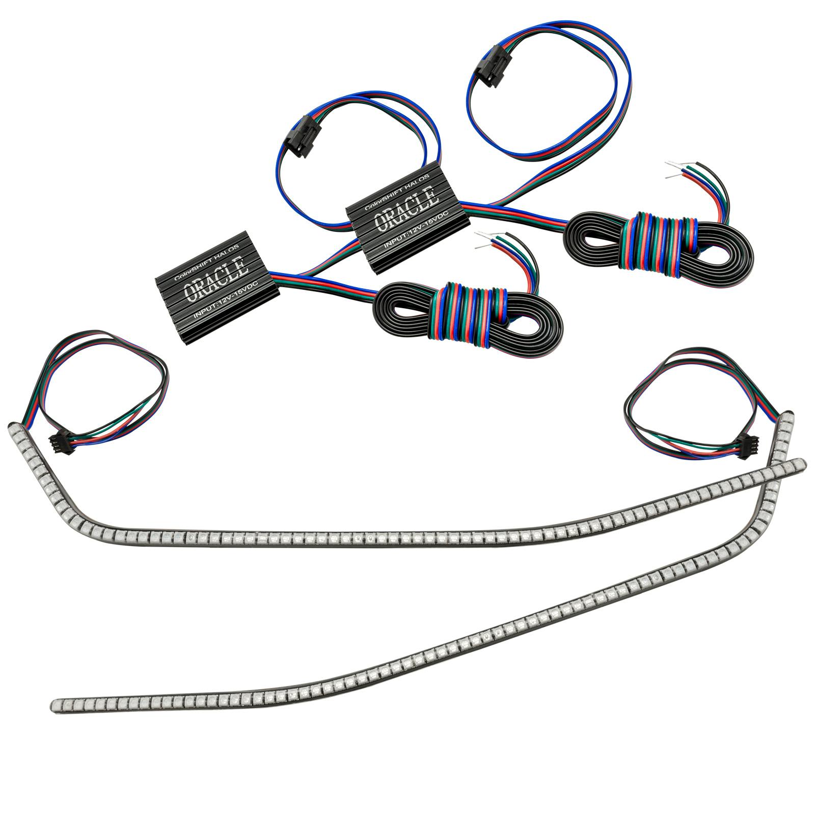Oracle Lighting 1297-334 2016-2021 Chevrolet Camaro ColorSHIFT Surface Mount DRL Modules