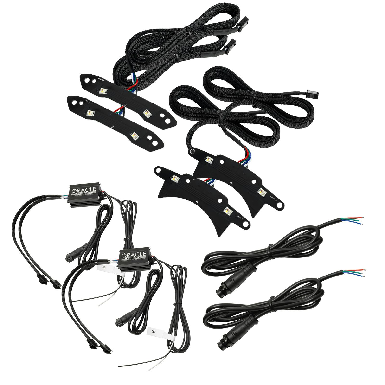 Oracle Lighting 1329-339 2015-2023 Dodge Challenger ColorSHIFT RGB+W Headlight DRL Upgrade Kit