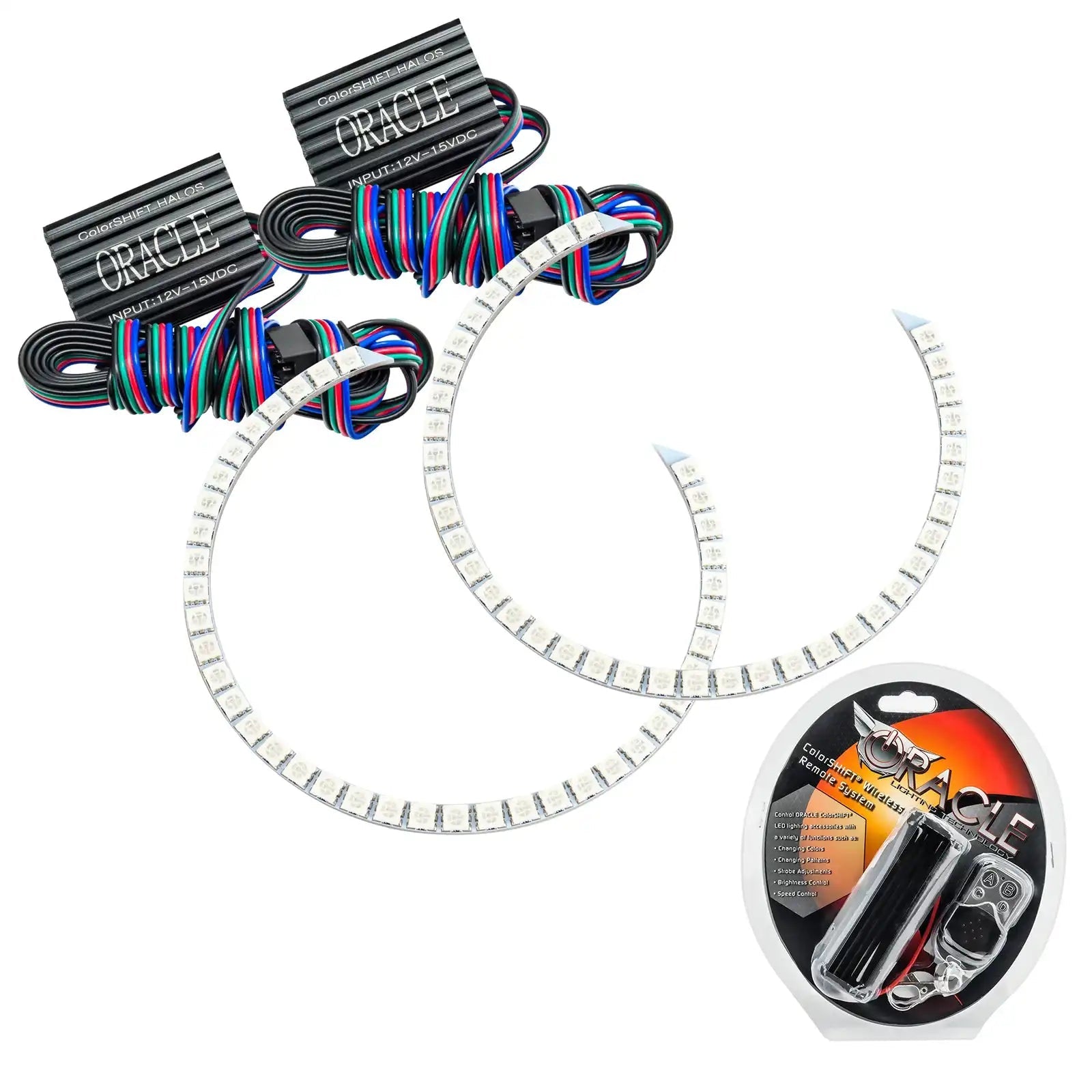 Oracle Lighting 1333-007 2006-2011 Honda Civic Sedan LED Headlight Halo Kit - UV/Purple