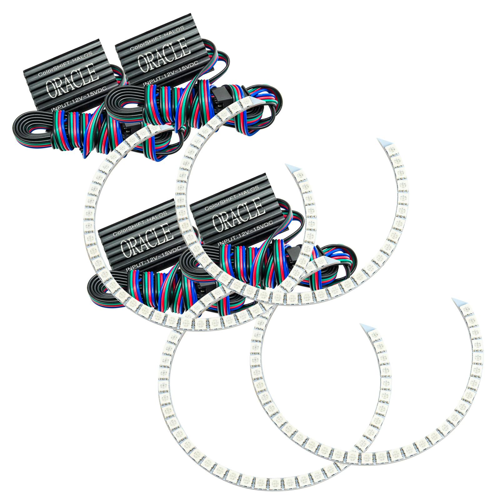 Oracle Lighting 1341-334 2003-2007 Honda Accord Coupe/Sedan HL Halo - CS - w/No Ctrl