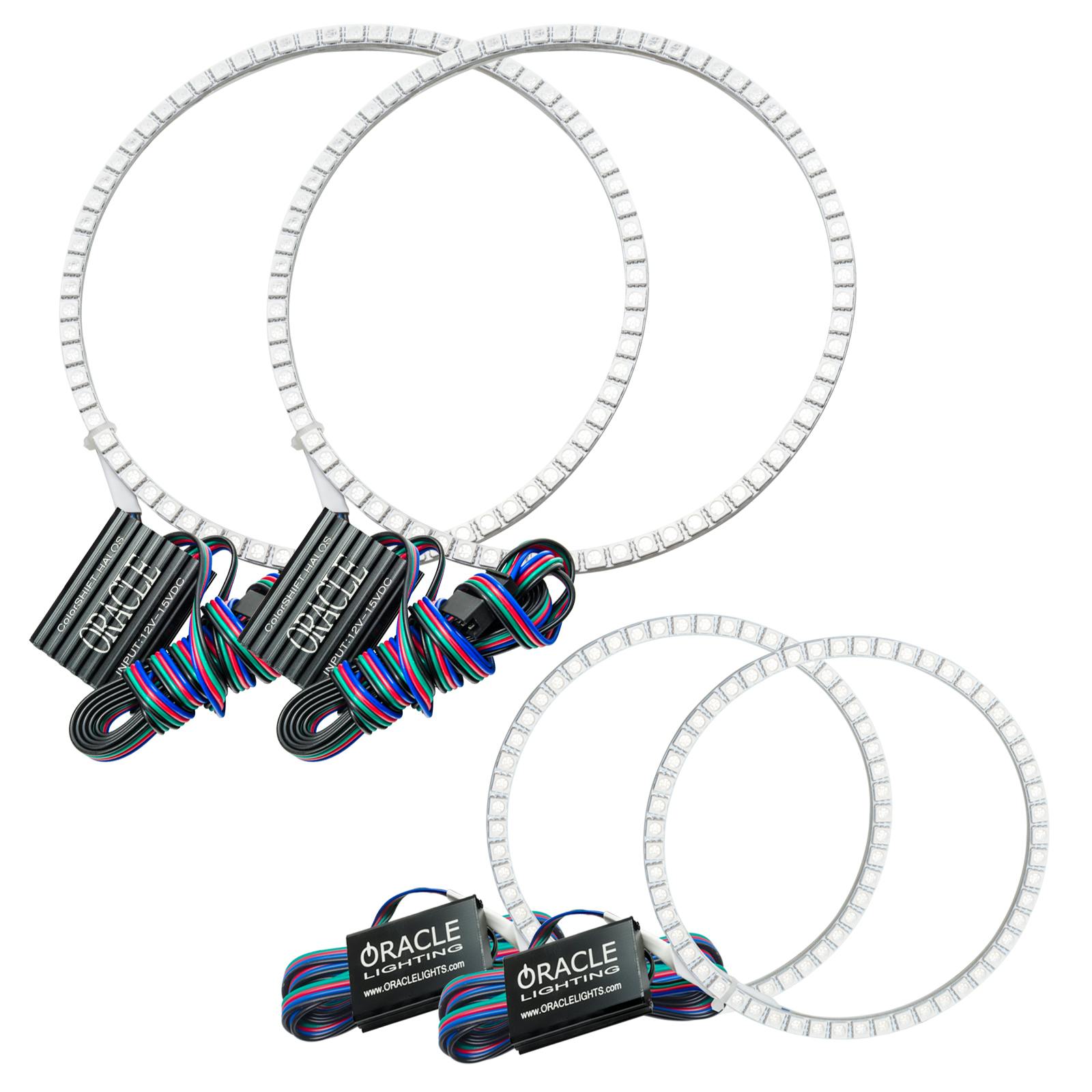 Oracle Lighting 1343-334 2002-2004 Lexus ES 300 LED Headlight Halo Kit - ColorSHIFT - w/No Controller