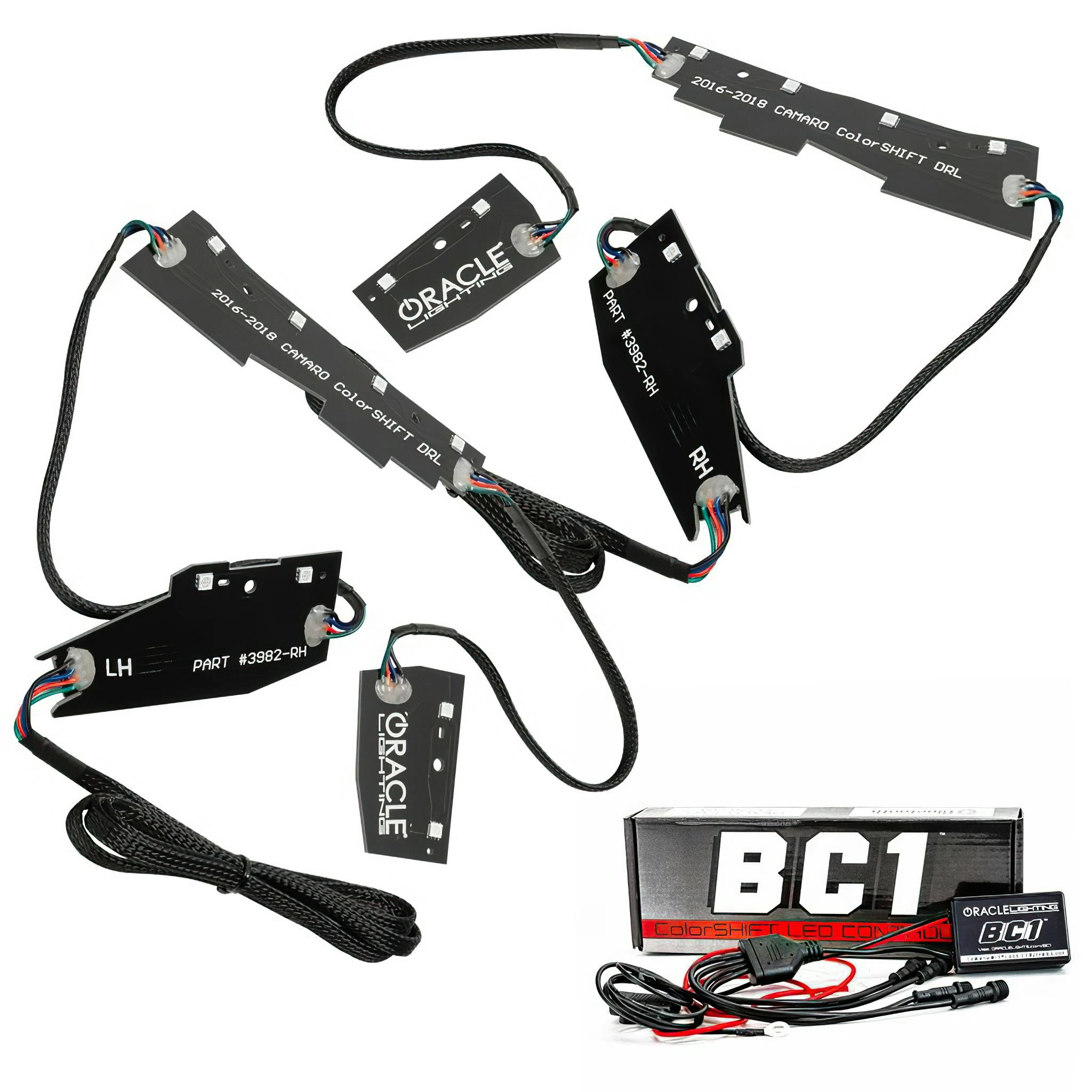 Oracle Lighting 1345-335 2016-2018 Chevy Camaro CS RGB+W HL DRL Kit - w/BC2 Ctrl