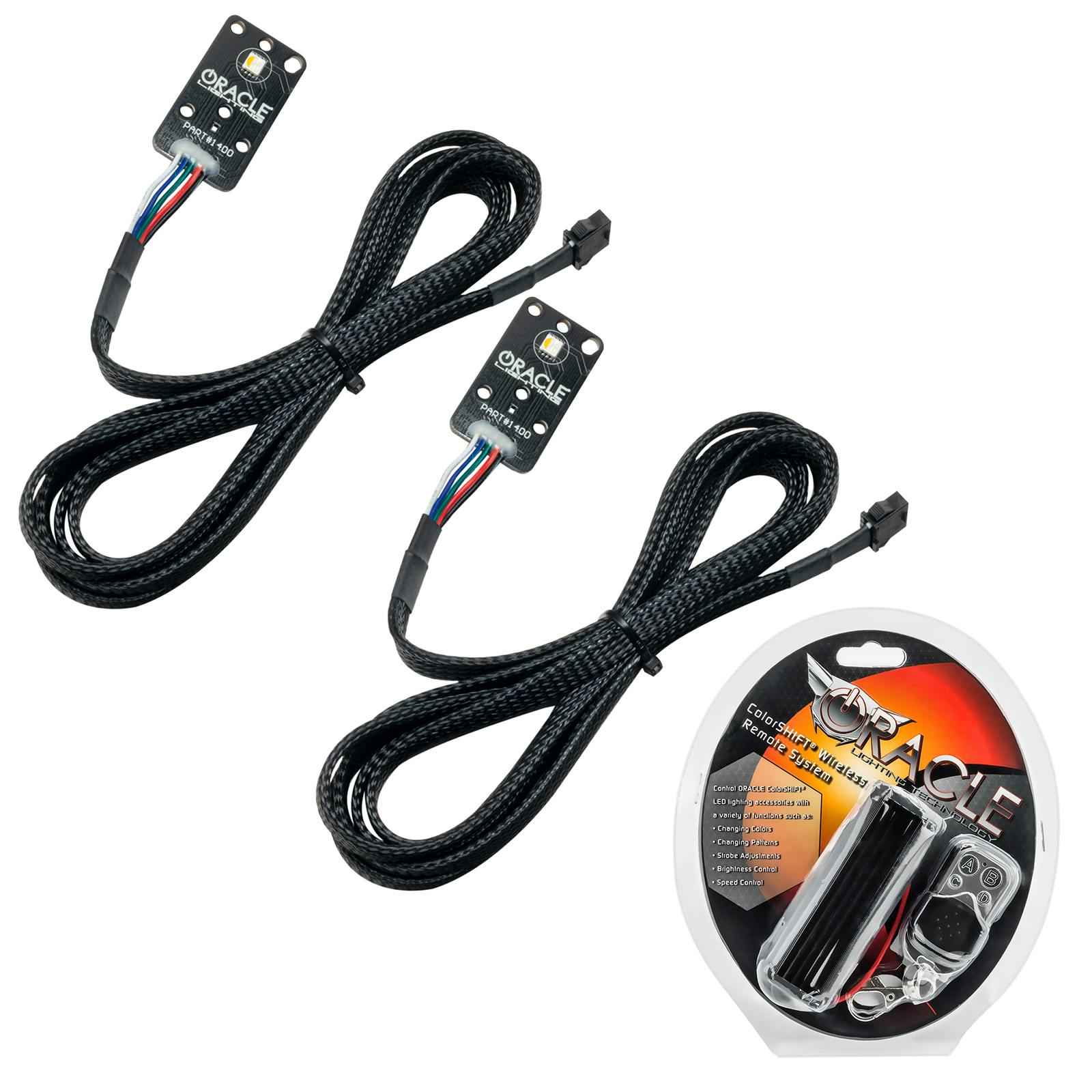 Oracle Lighting 1400-330 2020-2024 Toyota Supra GR ColorSHIFT RGB+A Headlight DRL Upgrade Kit