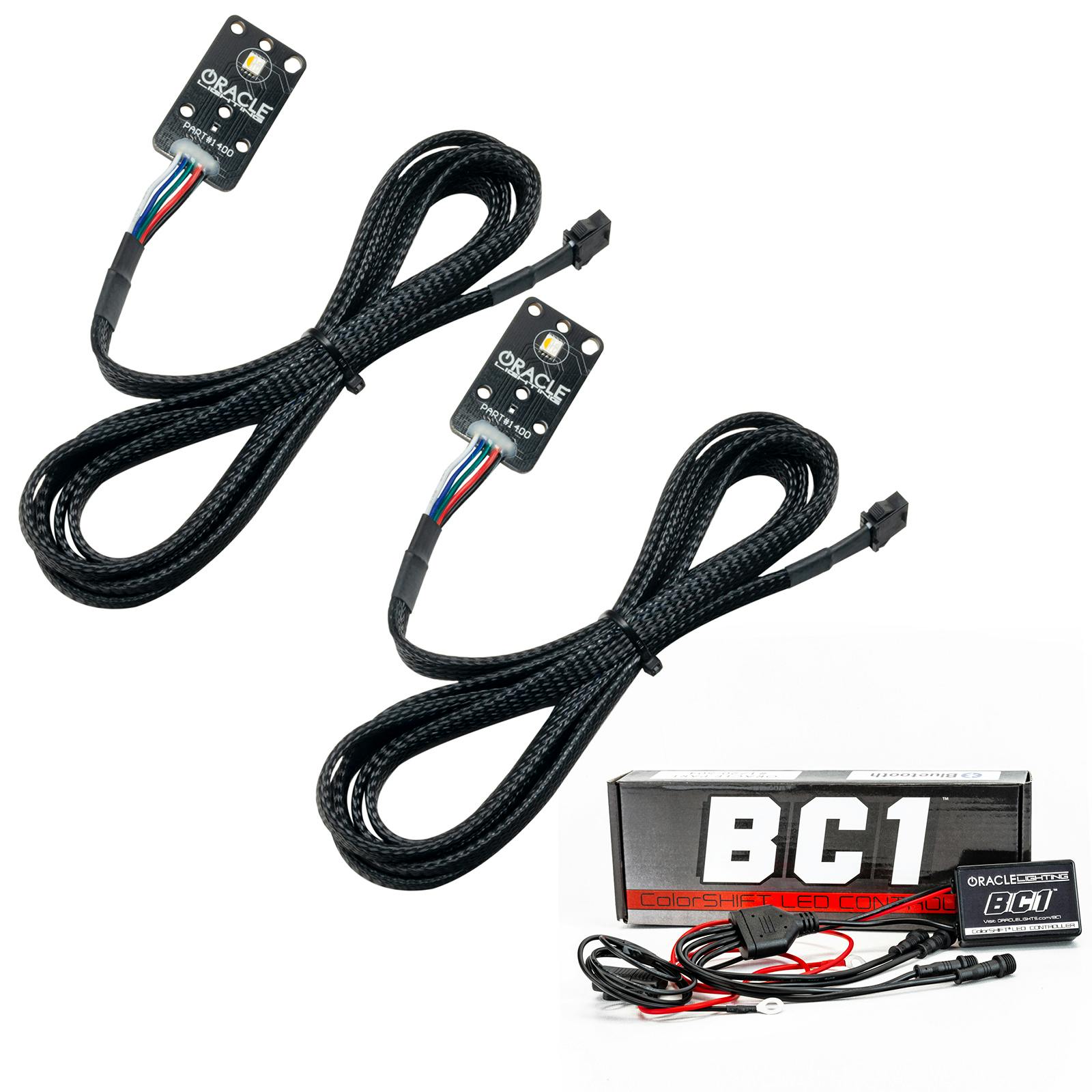 Oracle Lighting 1400-335 2020-2024 Toyota Supra GR CS RGB+A HL DRL Kit - w/BC2 Ctrl