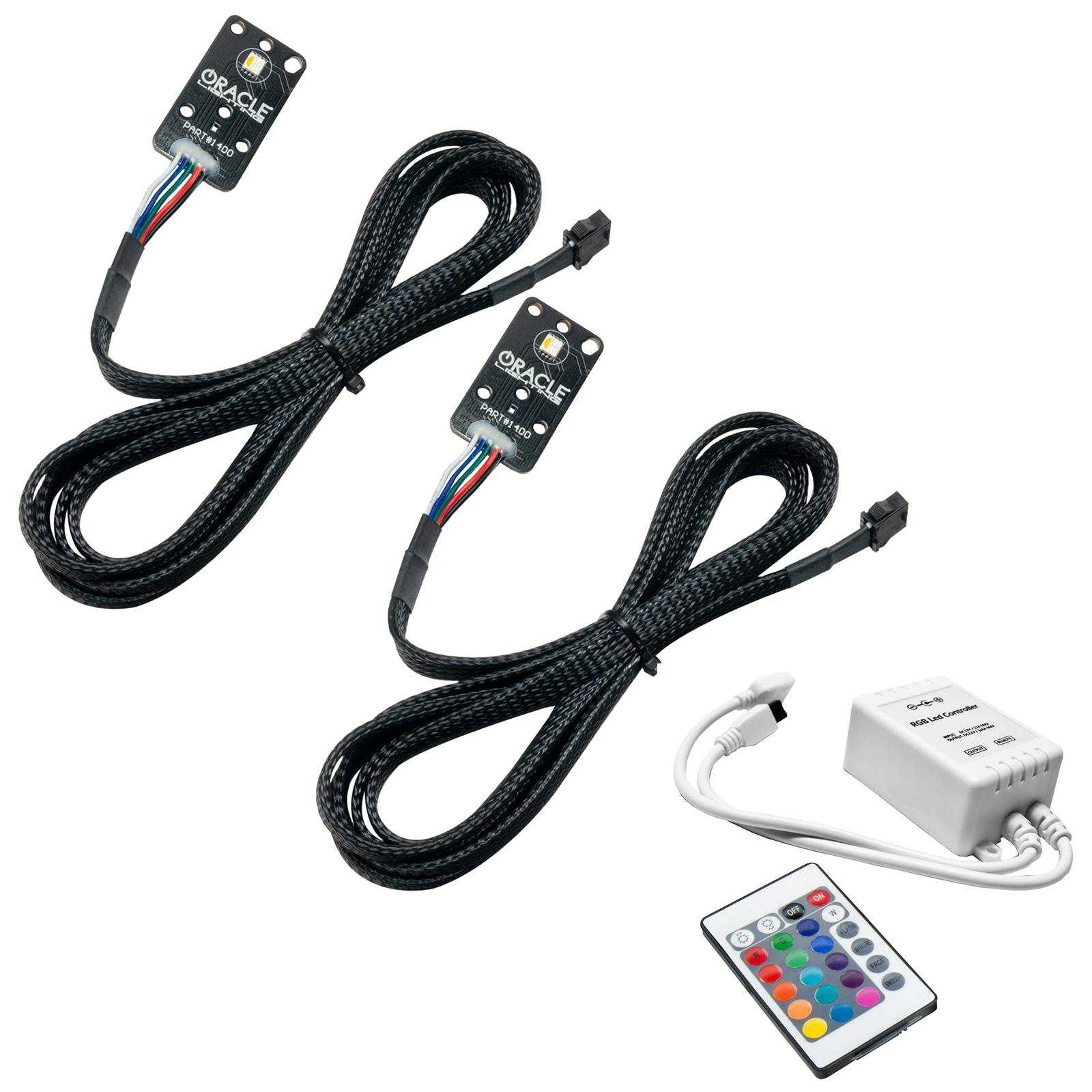Oracle Lighting 1400-504 2020-2024 Toyota Supra GR ColorSHIFT RGB+A Headlight DRL Upgrade Kit