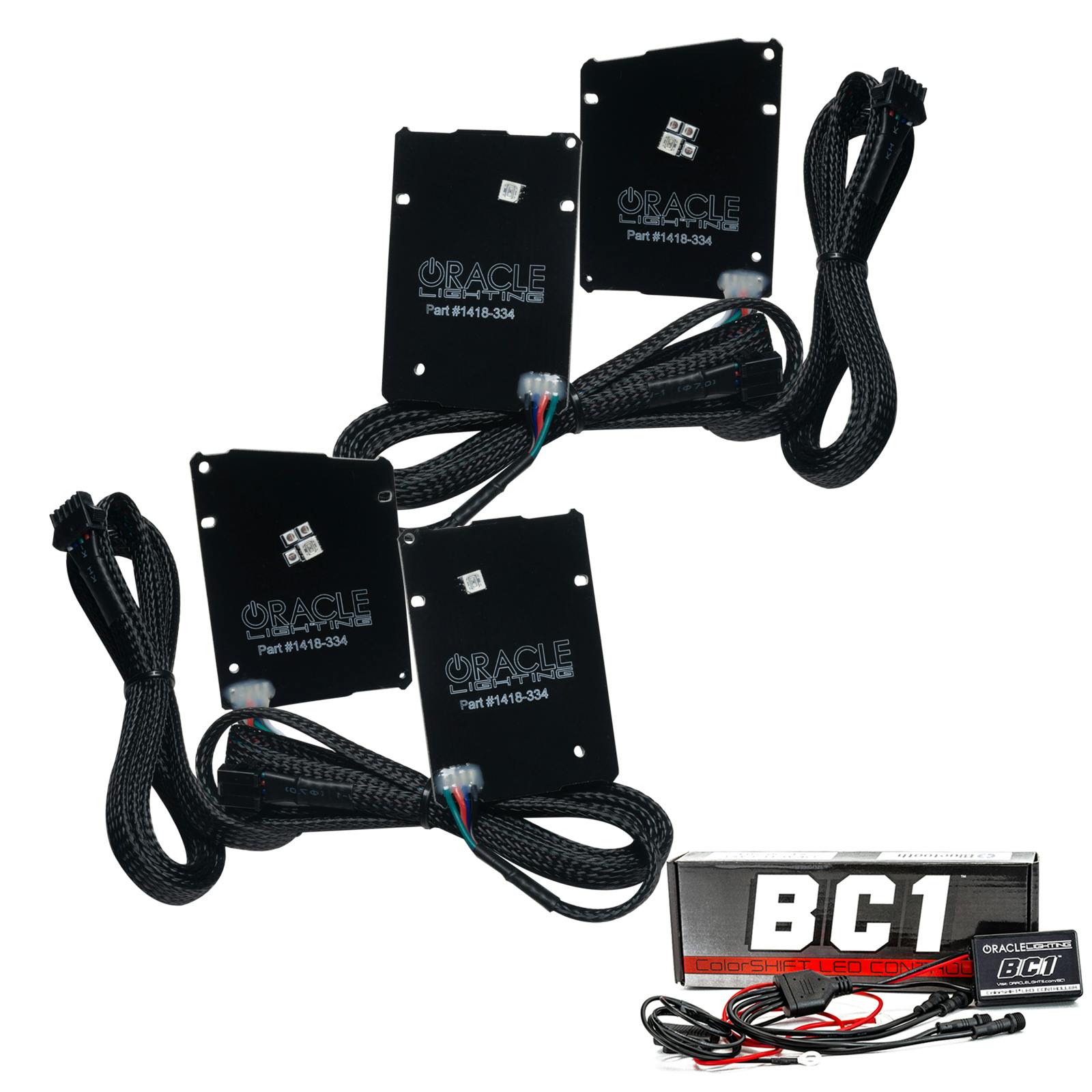 Oracle Lighting 1418-335 2019-2024 Chevy Camaro LS/LT CS RGB+A HL DRL Kit - w/BC2 Ctrl