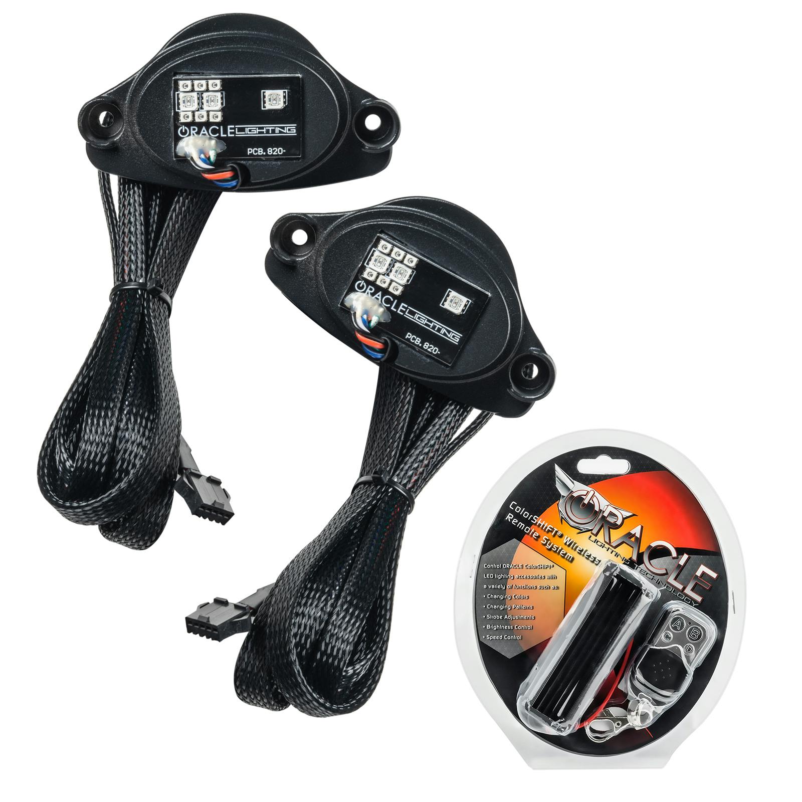 Oracle Lighting 1442-330 2020-2025 Chevrolet Corvette C8 ColorSHIFT RGB+A Headlight DRL Upgrade Kit