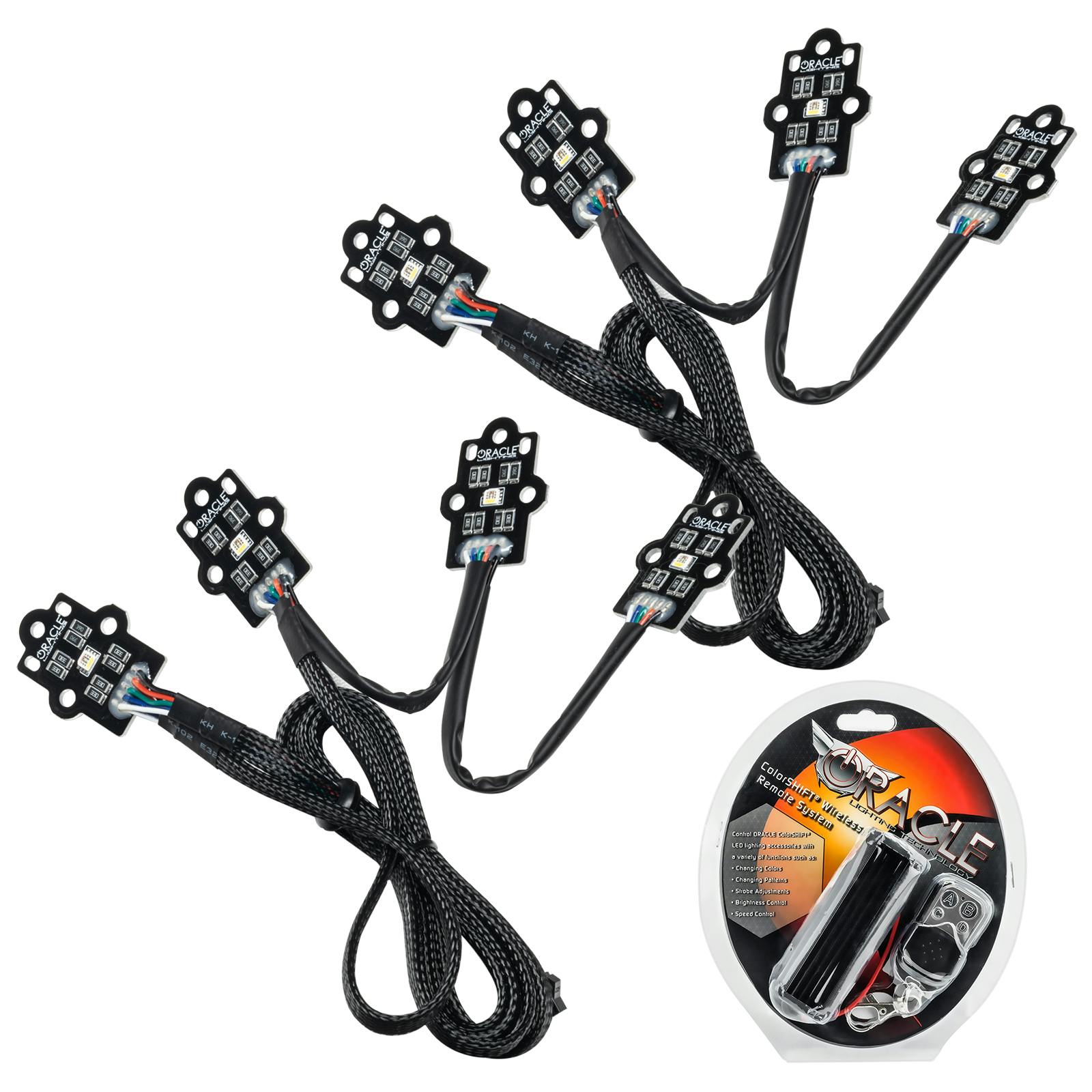 Oracle Lighting 1452-330 2020-2023 Chevy Silverado HD 2500/3500 CS RGB+W HL DRL Kit
