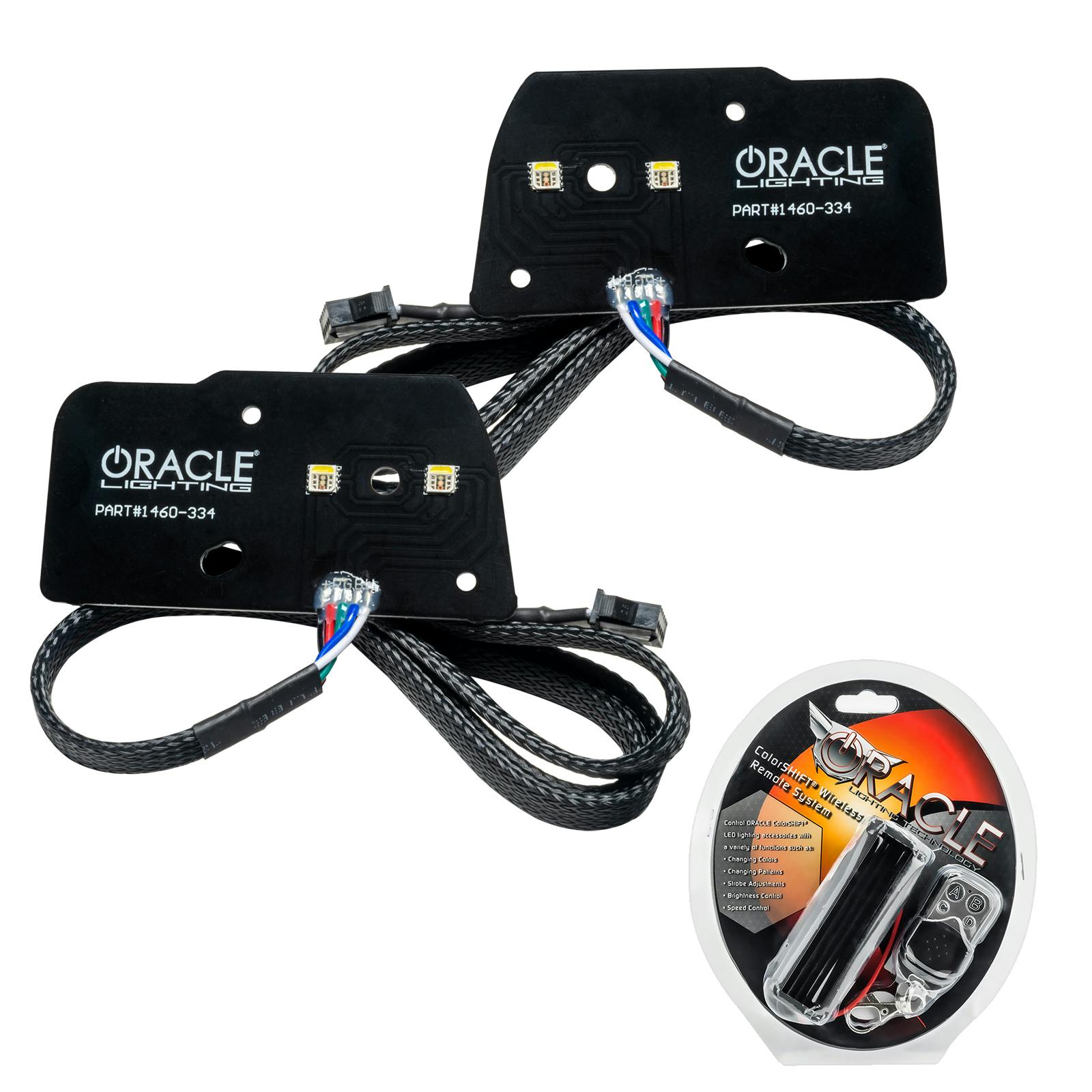 Oracle Lighting 1460-330 2021-2023 Ford F-150 ColorSHIFT RGB+W Headlight DRL Upgrade Kit