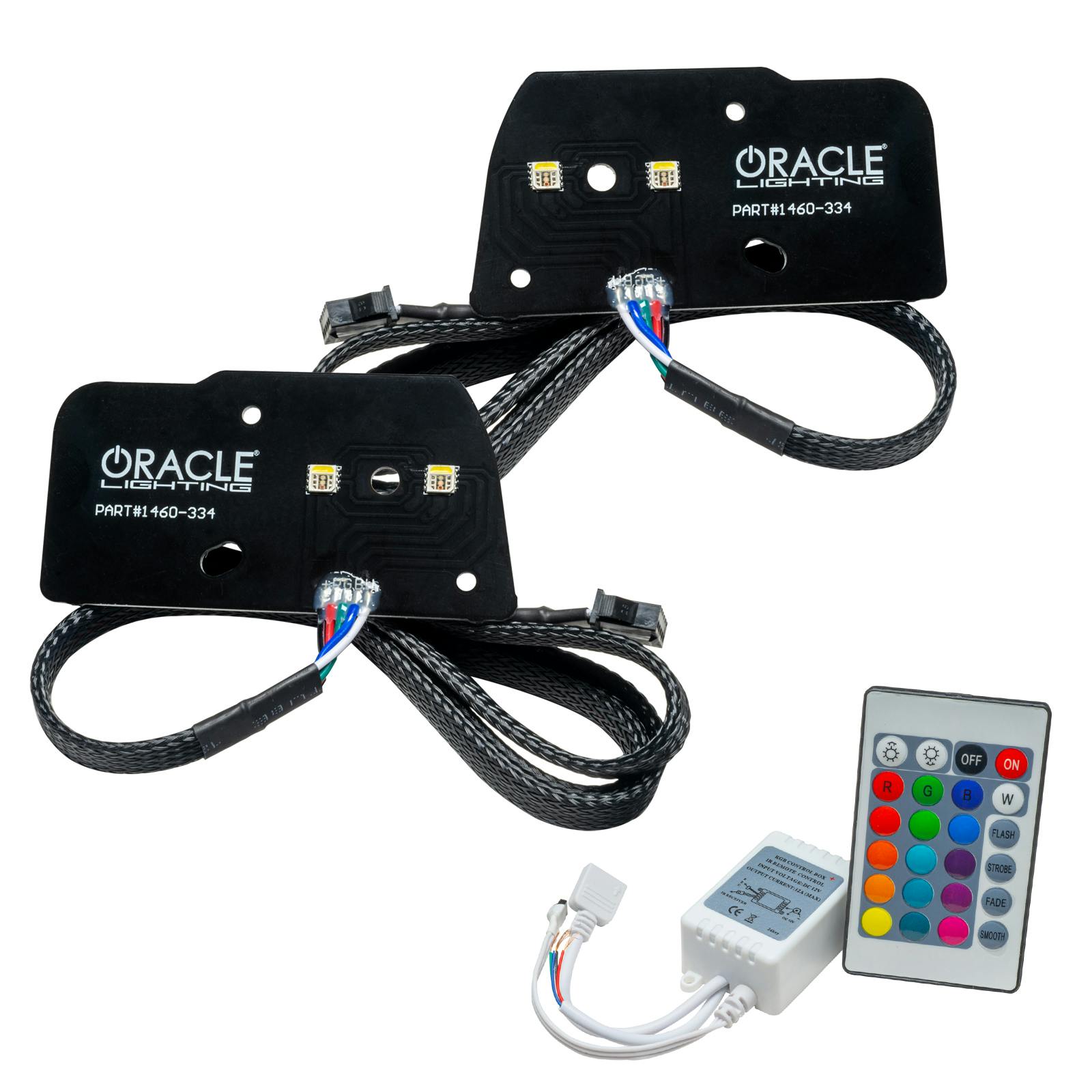 Oracle Lighting 1460-504 2021-2023 Ford F-150 ColorSHIFT RGB+W Headlight DRL Upgrade Kit