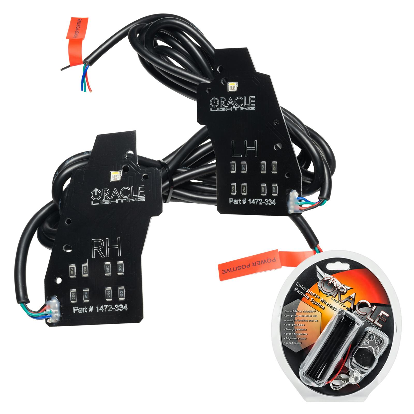 Oracle Lighting 1472-330 2020-2024 Ford Explorer ColorSHIFT RGB Headlight DRL Upgrade Kit