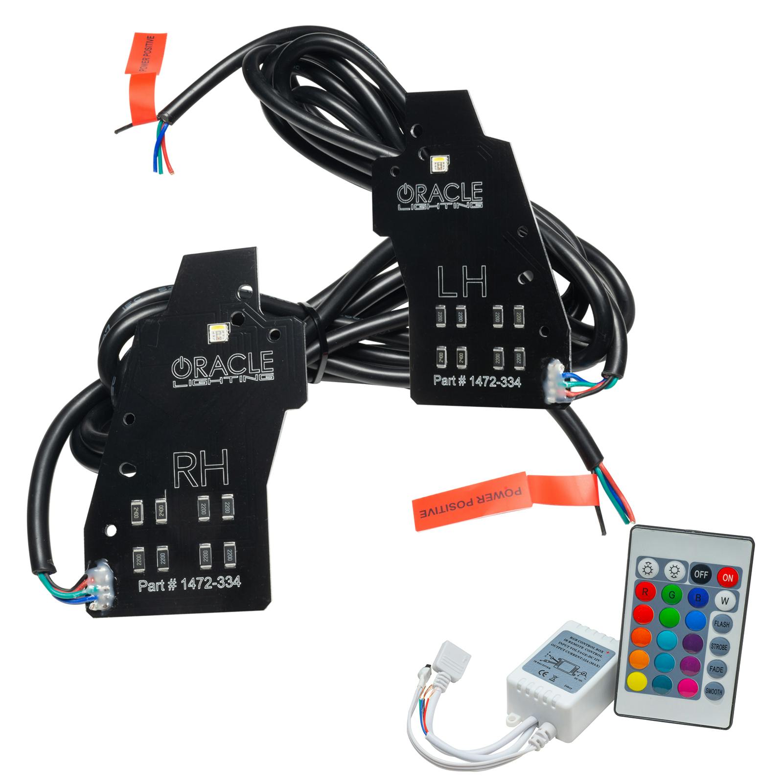Oracle Lighting 1472-504 2020-2024 Ford Explorer ColorSHIFT RGB Headlight DRL Upgrade Kit