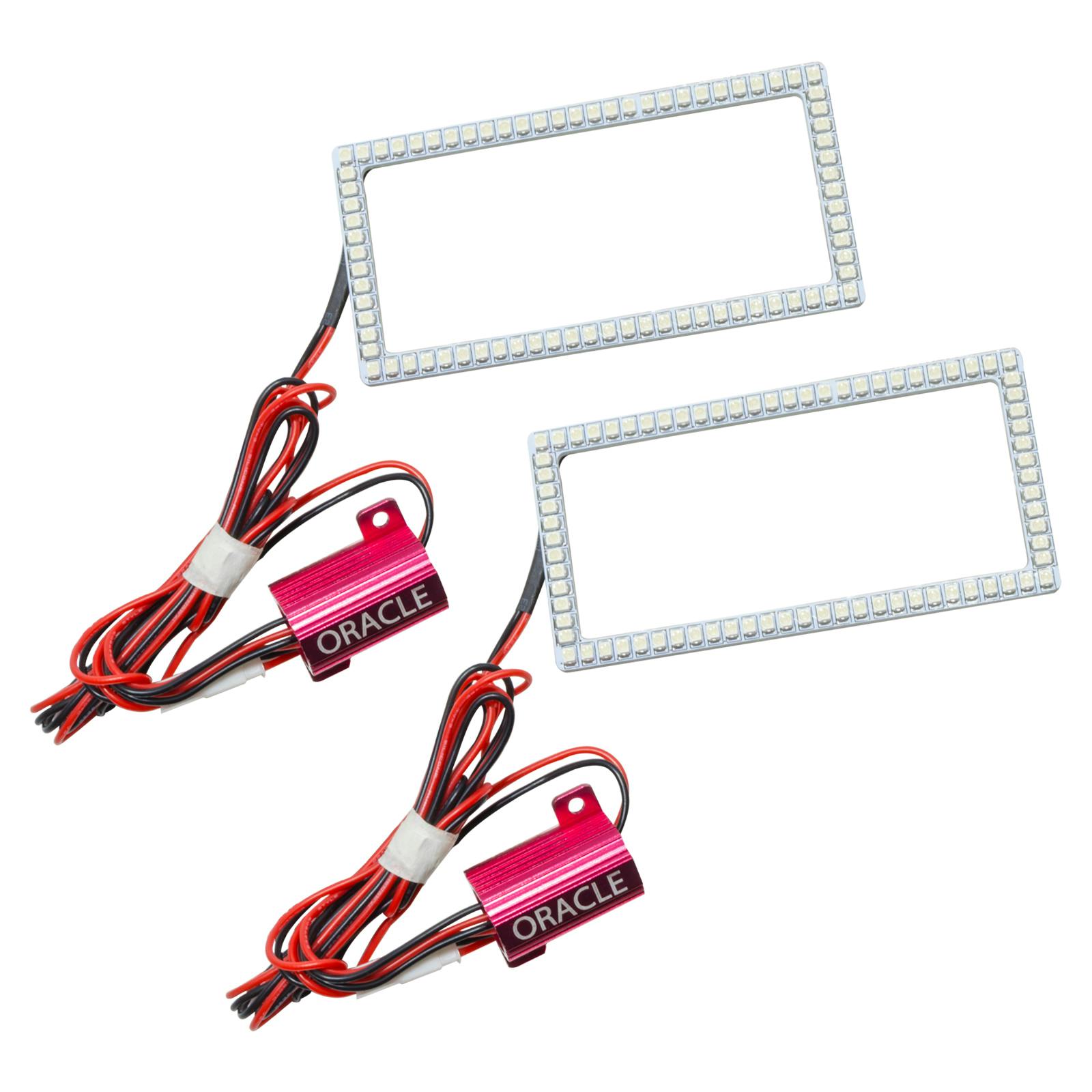 Oracle Lighting 1530-001 2014-2015 Chevrolet Silverado LED Fog Light Halo Kit - White