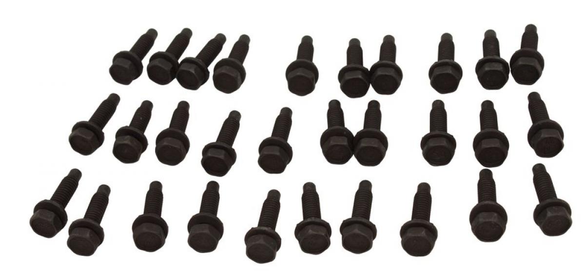 Redline Restomotive 1968-1981 GM Car 30 Piece Door Hinge Bolt Set