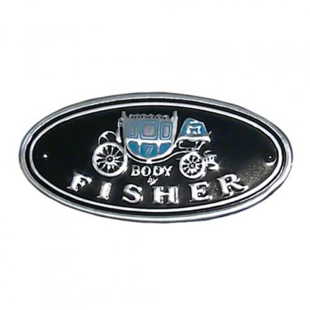 1962-1981 Body by Fisher Door Sill Plate Emblem