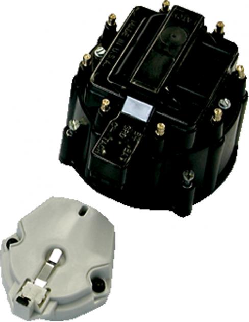 Proform Engine Distributor GM HEI Coil, Cap and Rotor Kit, Black Cap 66942BKC