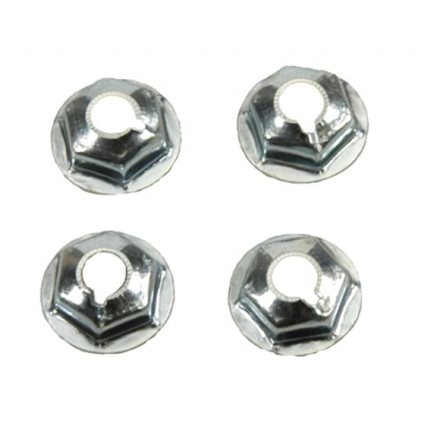 Redline Restomotive 1968 Chevrolet Camaro Standard 4 Piece Park Lamp Housing Nut Set