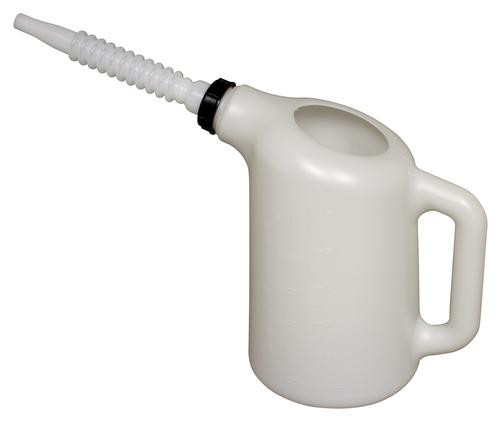 19732 6 QT. OIL DISPENSER, WHITE SPOUT