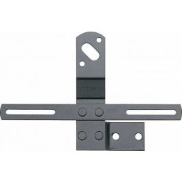 Counterpart Automotive Black Tail Light License Plate Bracket L/H 1947-53 Chev/GMC Truck