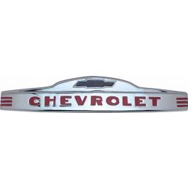 Counterpart Automotive "Chevrolet with Bowtie" Front Hood Emblem Chrome 1947-53 Chevrolet Truck