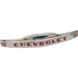 Counterpart Automotive "Chevrolet with Bowtie" Front Hood Emblem Stainless Steel 1947-53 Chevrolet Truck