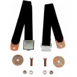 Counterpart Automotive Seat Belt Assembly Black 1947-65 Chev/GMC Truck
