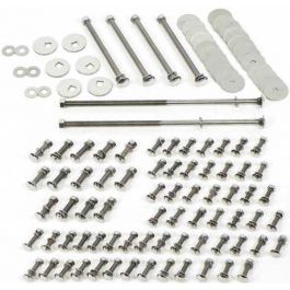 Counterpart Automotive Bed Bolt Kit Shortbox Stainless Steel 1947-50 Chev/GMC Stepside Truck