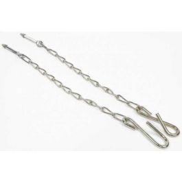 Counterpart Automotive Tailgate Chains Stainless Steel 1954-87 Chev/GMC Stepside Truck