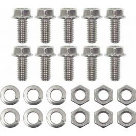 Counterpart Automotive Front Bed Panel Bolt Kit Stainless Steel 1954-87 Chev/GMC Truck