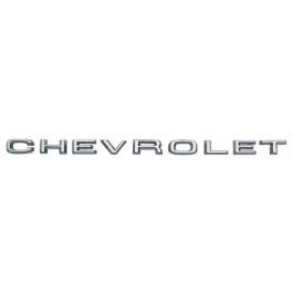Counterpart Automotive Chrome "Chevrolet" Hood Letters 1967-68 Chevrolet Truck