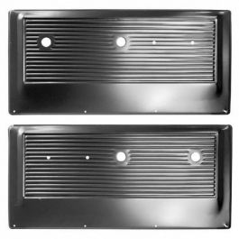 Counterpart Automotive Inner Door Panels Black 1967-71 Chev/GMC Truck