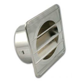 Counterpart Automotive Defroster Top Vent Chrome L/H 1967-72 Chev/GMC Truck