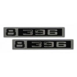 Counterpart Automotive "8 396" Fender Side Emblems 1969-72 Chevrolet Truck